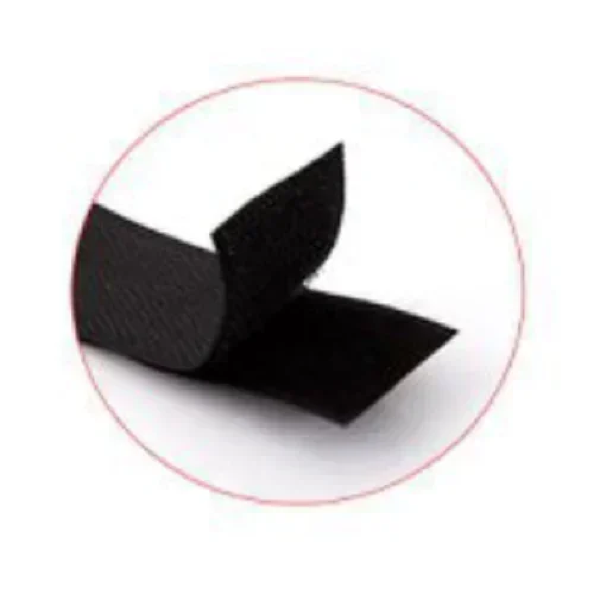 Αυτοκόλλητη Ταινία Velcro 2 x 100 cm Μαύρη 2τμχ 5201440