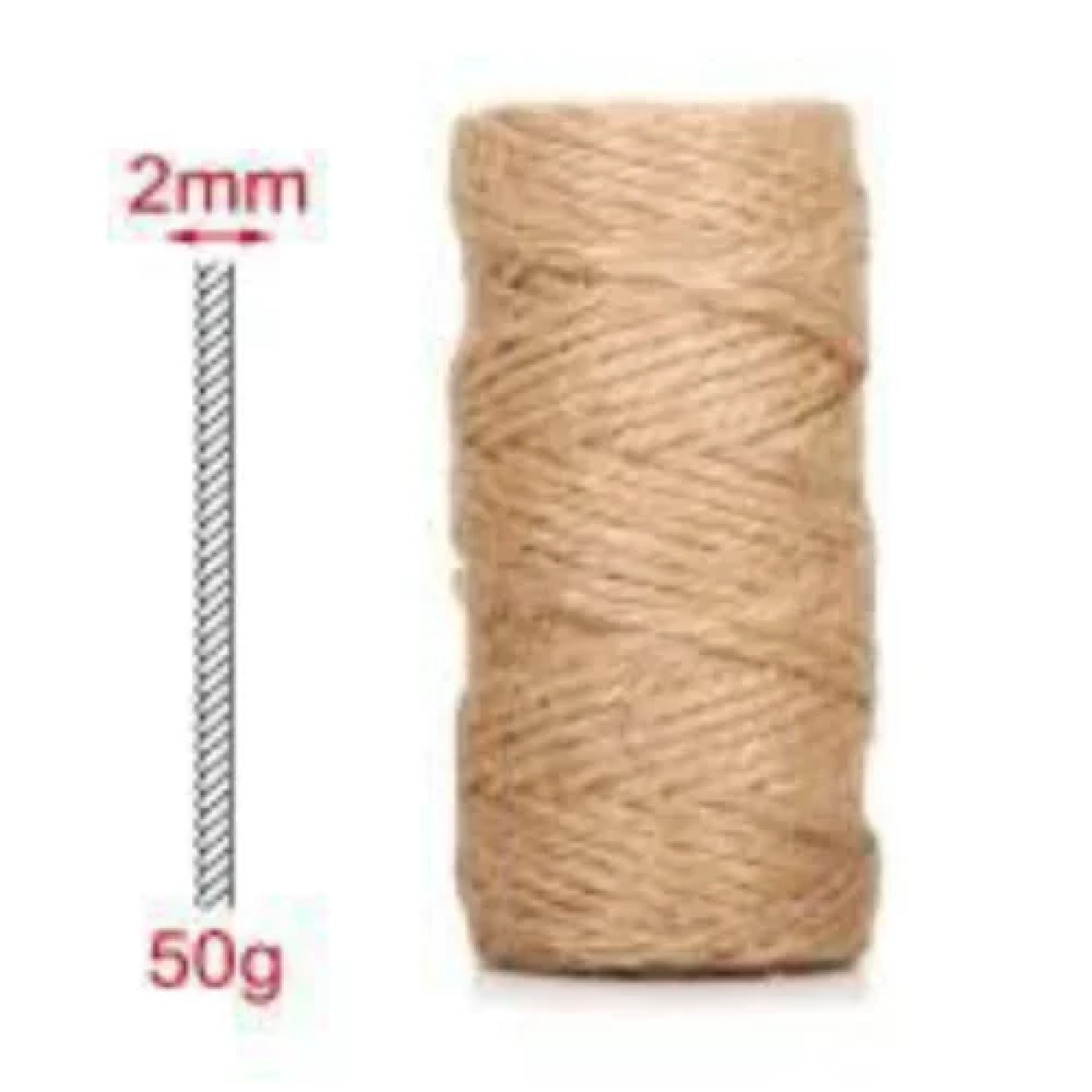 Σπάγγος Κάνναβης 2mm x 50gr 5403775