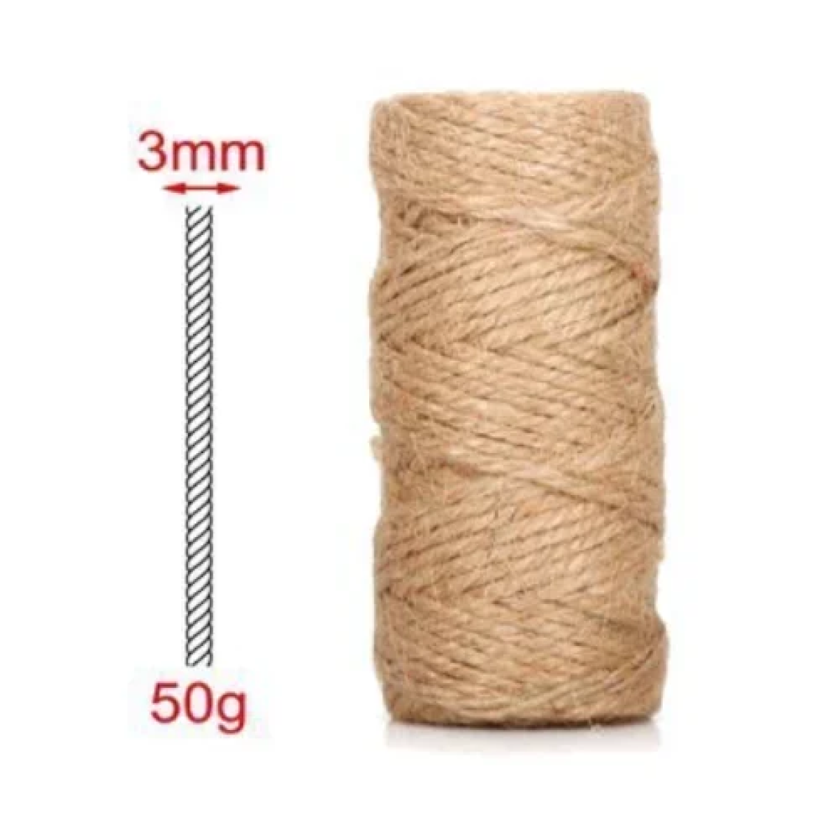 Σπάγγος Κάνναβης 3mm x 50gr 5403776