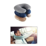 Μαξιλάρι Αυχένα Ταξιδίου 30x28 cm σε μπεζ χρώμα 2802718