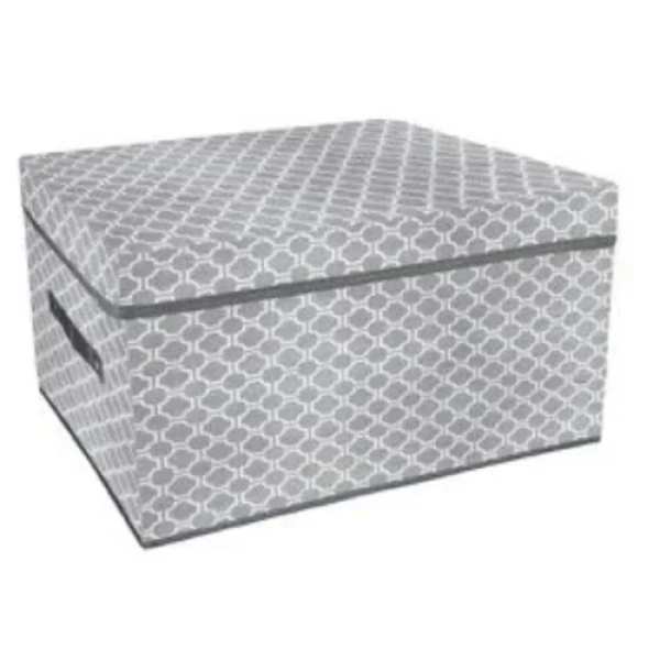 Υφασμάτινο Κουτί Αποθήκευσης 25x30x40cm Γκρι 3280032