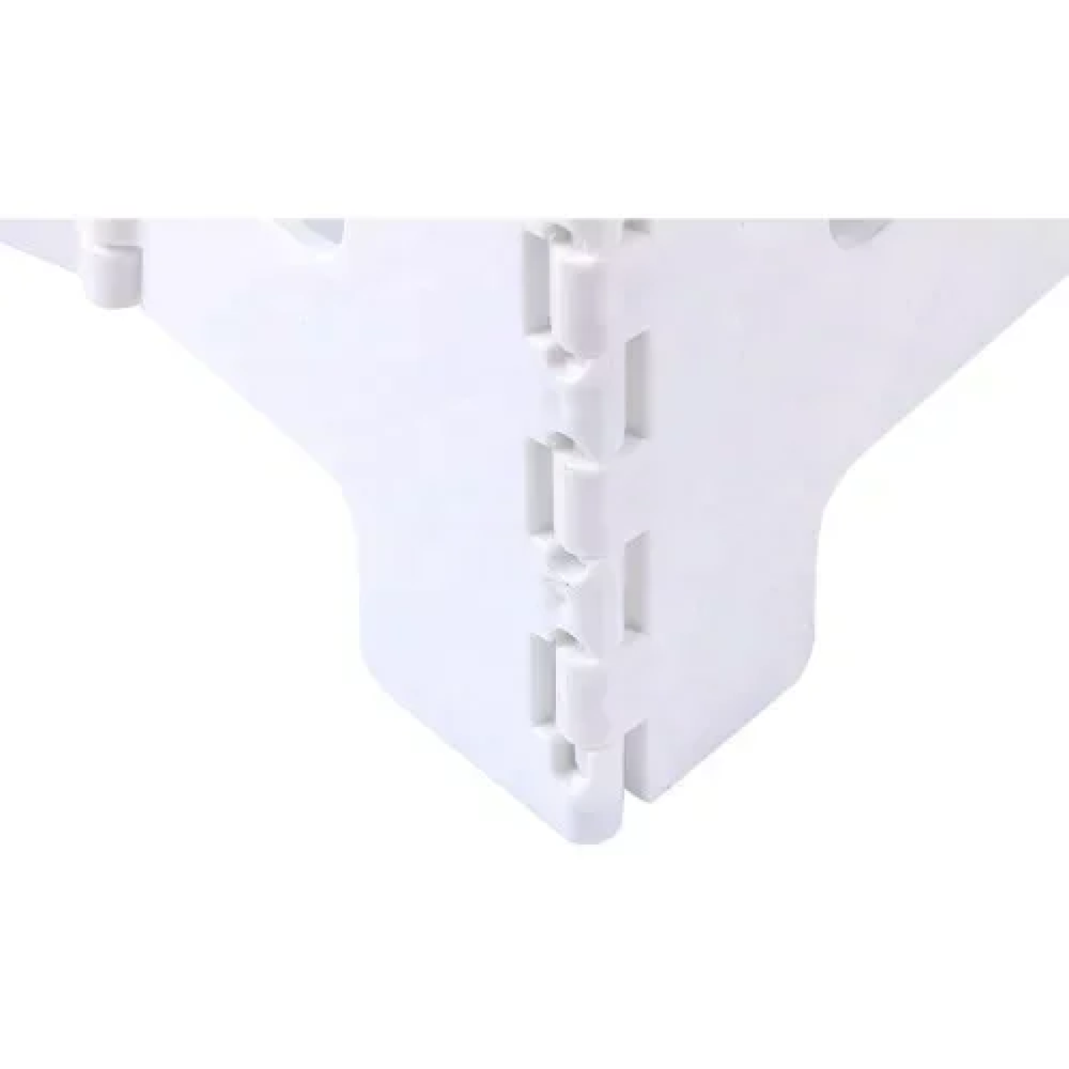 Πτυσσόμενο Φορητό Σκαμπό 32x29x22 cm με αντοχή έως 150kg 3318284 Λευκό-Μπλε