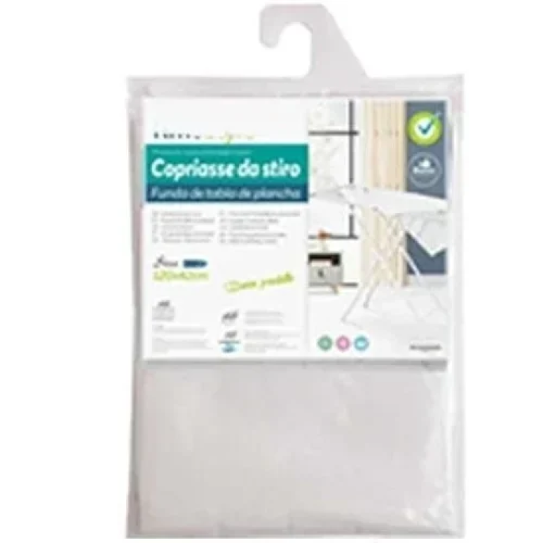 Σιδερόπανο Υφασμάτινο με λάστιχο 42x120 cm Λευκό 5200889