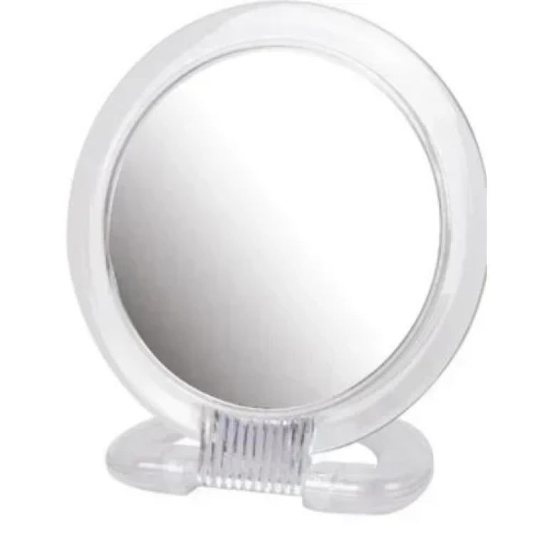 Πλαστικός Καθρέφτης 2 όψεων με βάση 18x19.5 cm 2802673 Λευκό