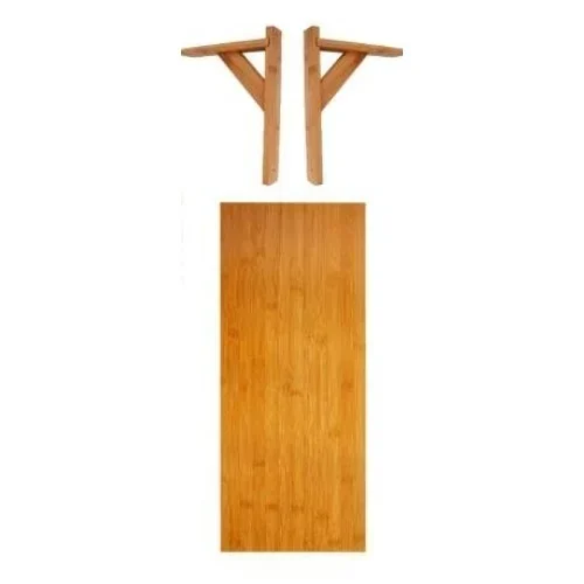 Ξύλινο Ράφι Τοίχου από Μπαμπού 59x17x1.1 cm 5403000