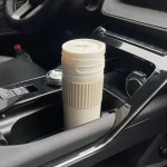 Παγούρι Θερμός Aνοξείδωτο 480ml με Ένδειξη Θερμοκρασίας DWX-5148 Λευκό