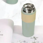 Παγούρι Θερμός Aνοξείδωτο 480ml με Ένδειξη Θερμοκρασίας DWX-5148 Λευκό