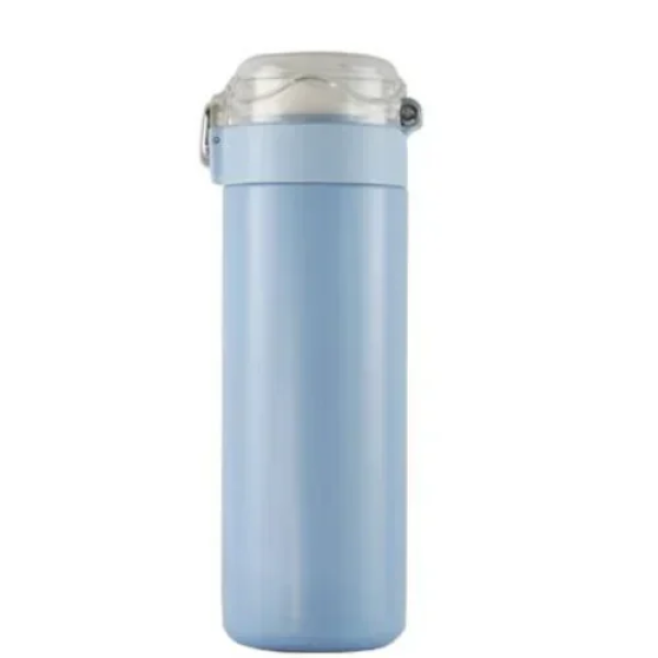 Παγούρι Θερμός 400ml Ανοξείδωτο 063 Γαλάζιο
