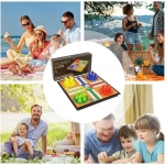 Επιτραπέζιο Οικογενειακό Παιχνίδι Foldable Ludo SDS-25685