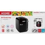 Mini Φορητό Ψυγείο 4lt Μαύρο 25x18x27.5cm Hoomei HM-6548Β