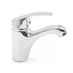 Αναμεικτική Μπαταρία Νιπτήρα Ασημί XJ-D08