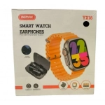Remax YX18 Smart Watch με ασύρματα ακουστικά - Μαύρο - Image 2