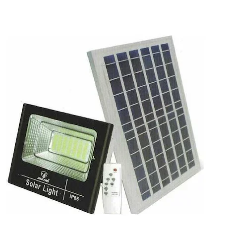 Αδιάβροχος Led Ηλιακός Προβολέας Jortan 100W