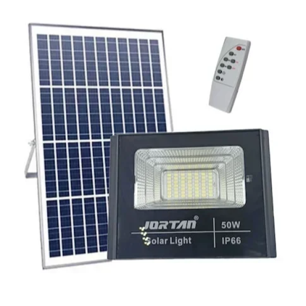 Αδιάβροχος Led Ηλιακός Προβολέας Jortan 50W