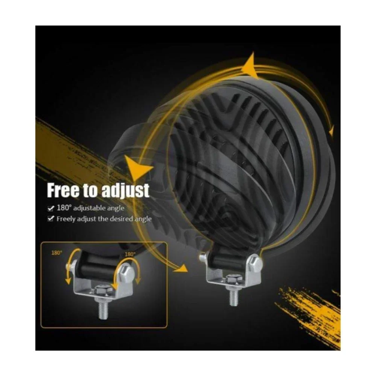 Αδιάβροχος LED Προβολέας Εργασίας 72W 10-30V