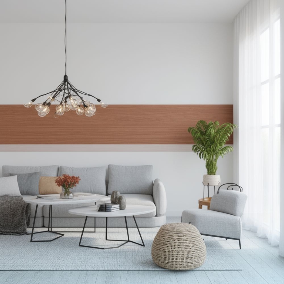 Αυτοκόλλητη Ταπετσαρία σε Ρολό 45cm x 2m με εφέ ξύλου 3280390
