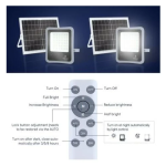 Aigostar - LED Dimmable ηλιακός προβολέας LED/100W/3,2V IP65 με Τηλεχειριστήριο
