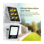 Aigostar - LED Dimmable ηλιακός προβολέας LED/50W/3,2V IP65 με Τηλεχειριστήριο