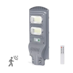 Aigostar - LED Ηλιακό φωτιστικό κήπου με αισθητήρα LED/100W/3,2V IP65 6500K & τηλεχειριστήριο