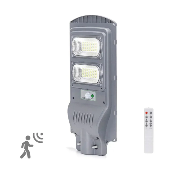 Aigostar - LED Ηλιακό φωτιστικό κήπου με αισθητήρα LED/100W/3,2V IP65 6500K & τηλεχειριστήριο