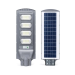 Aigostar - LED Ηλιακό φωτιστικό κήπου με αισθητήρα LED/200W/3,2V IP65 6500K & τηλεχειριστήριο