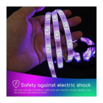 Aigostar - LED RGB Dimmable ταινία 3m LED/24W/12/230V IP65 με Τηλεχειριστήριο