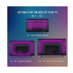 Aigostar - LED RGB Dimmable ταινία 4x0,5m LED /2,5W/5V IP65 με Τηλεχειριστήριο