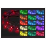 Aigostar - LED RGB Dimmable ταινία 4x0,5m LED /2,5W/5V IP65 με Τηλεχειριστήριο