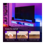 Aigostar - LED RGB Dimmable ταινία 5μ LED/24W/12/230V IP65 με Τηλεχειριστήριο