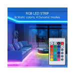 Aigostar - LED RGB Dimmable ταινία 5μ LED/24W/12/230V IP65 με Τηλεχειριστήριο