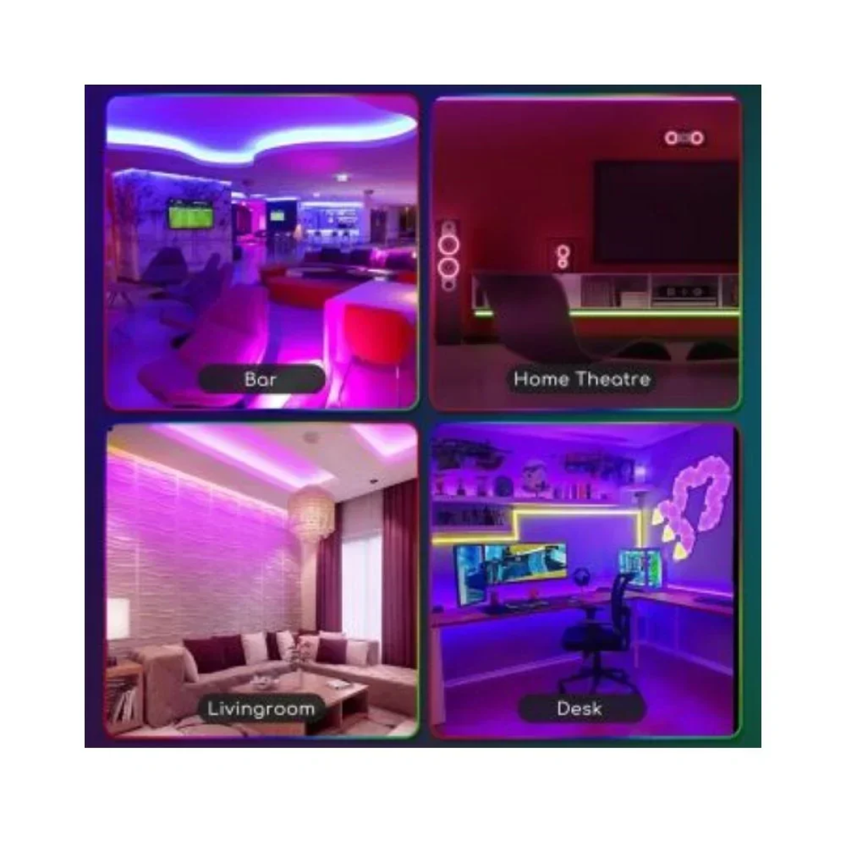 Aigostar - LED RGB Dimmable ταινία εξωτερικού χώρου 3m LED/24W/12/230V IP65 με Τηλεχειριστήριο