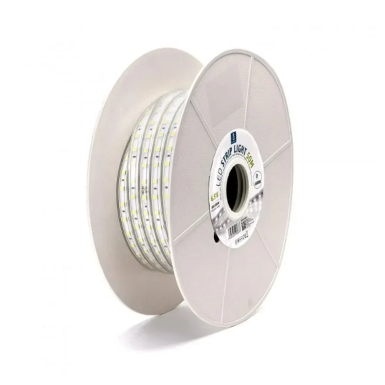 Aigostar Ταινία LED SMD 5050 50m 6.5W/m 60LED/m 350lm/m 120° Αδιάβροχη IP65 Θερμό Λευκό 3000K