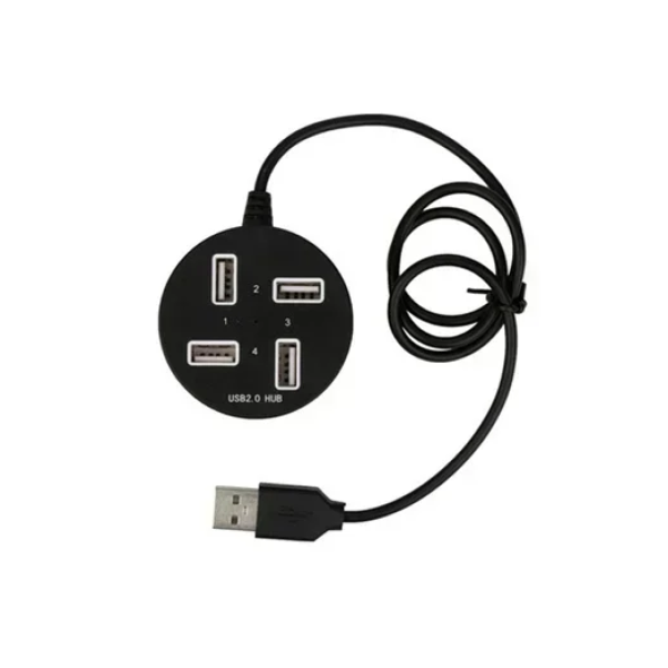 Αντάπτορας HUB 4 θύρες USB 2.0 Andowl Q-HU811 μαύρο