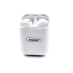 Ασύρματα ακουστικά Bluetooth με θήκη φόρτισης Andowl BQS13 - λευκό