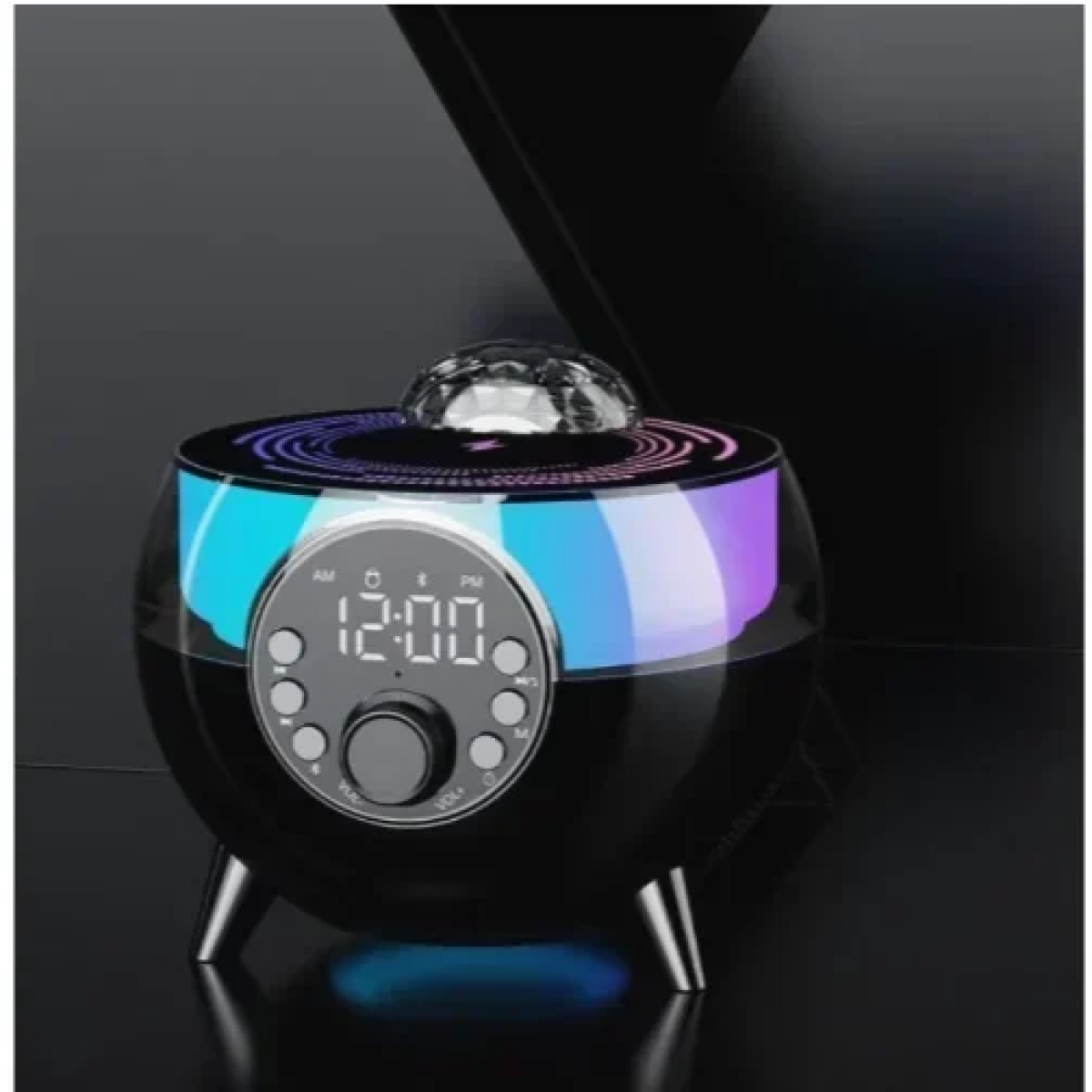 Ασύρματο Ηχείο Bluetooth Και Ασύρματος Φορτιστής BT-2203 Μαύρο