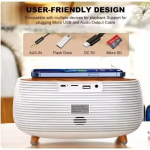 Ασύρματο Ηχείο Bluetooth Και Ασύρματος Φορτιστής 15w BT-2206 Λευκό