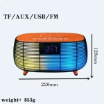 Ασύρματο Ηχείο Bluetooth Και Ασύρματος Φορτιστής 15w BT-2206 Λευκό