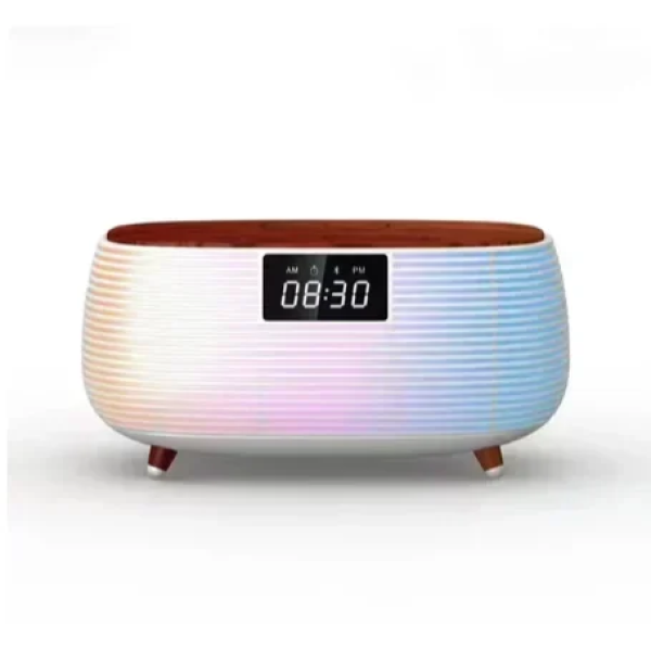 Ασύρματο Ηχείο Bluetooth Και Ασύρματος Φορτιστής 15w BT-2206 Λευκό
