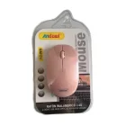 Ασύρματο ποντίκι υπολογιστή USB Andowl QM171 ροζ