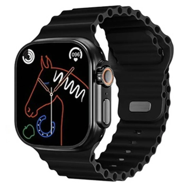 Remax YX18 Smart Watch με ασύρματα ακουστικά - Μαύρο