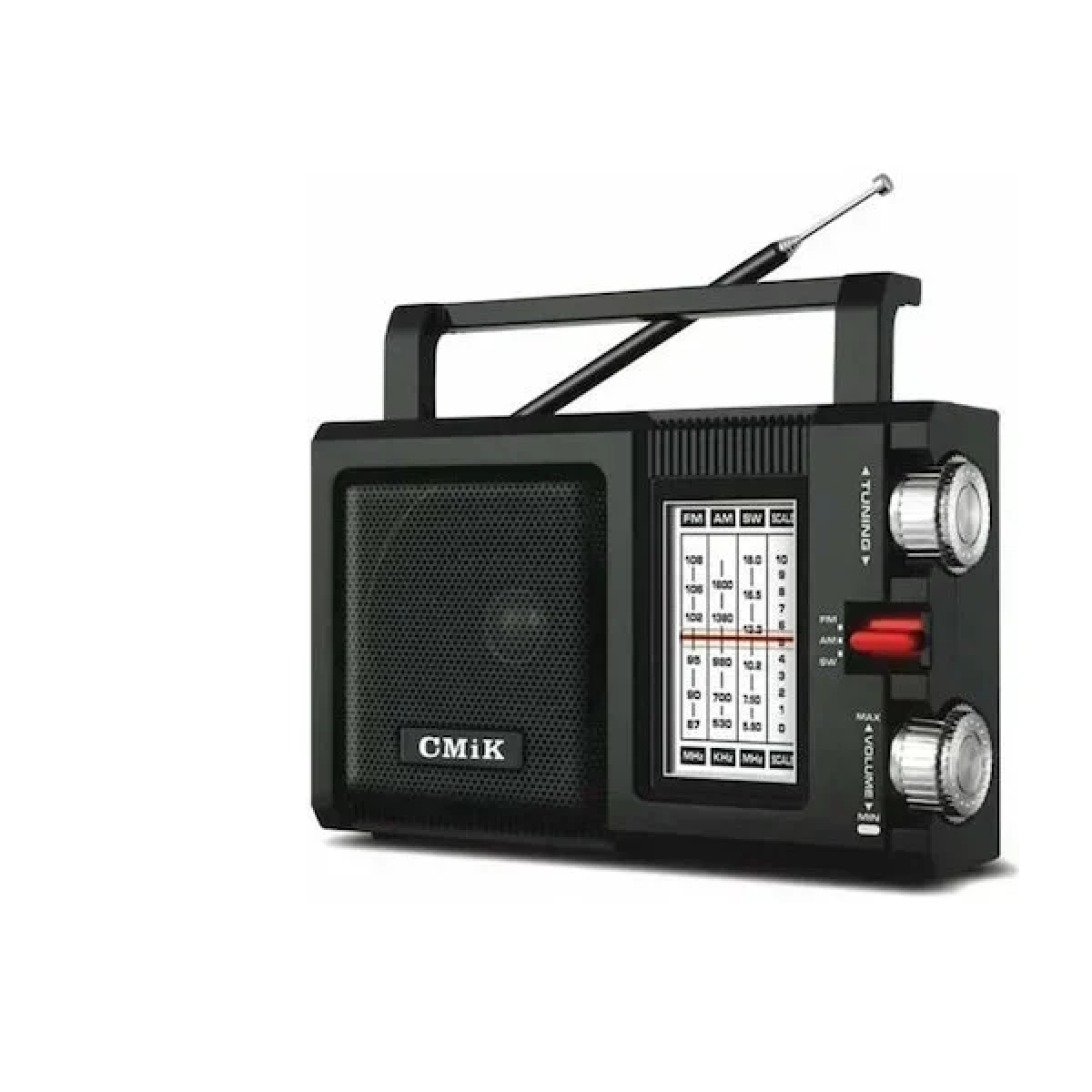 CMIK MK-21 Φορητό Ραδιόφωνο Ρεύματος Και Μπαταρίας Μαύρο
