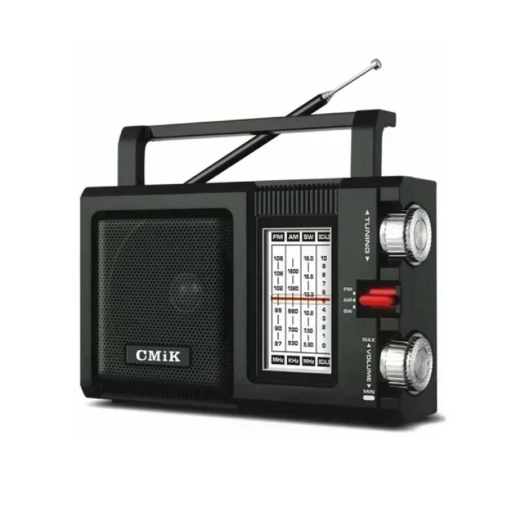 CMIK MK-21 Φορητό Ραδιόφωνο Ρεύματος Και Μπαταρίας Μαύρο