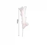 Διακοσμητικό φτερό - Dried Flower 100cm σε ροζ χρώμα SDS-25035