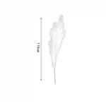 Διακοσμητικό φτερό - Dried Flower 110cm σε λευκό χρώμα SDS-25046