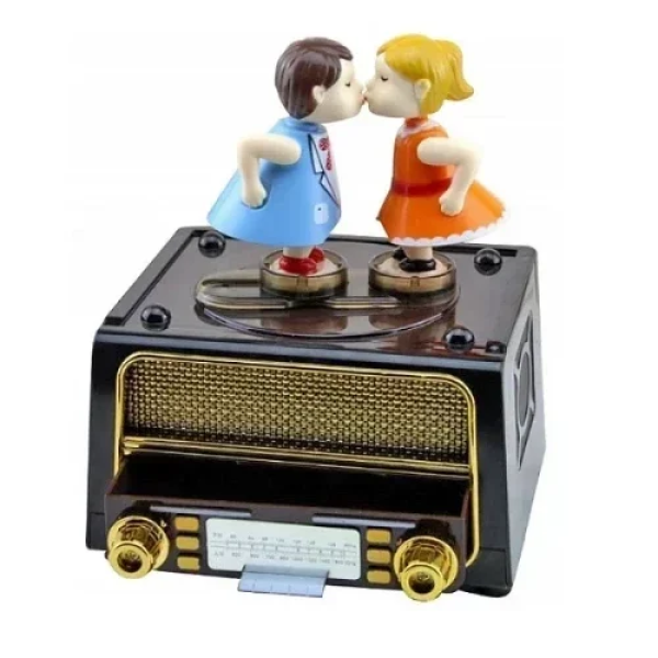Διακοσμητικό Ραδιόφωνο - Vintage Radio Music Box YL2032 Kiss Edition