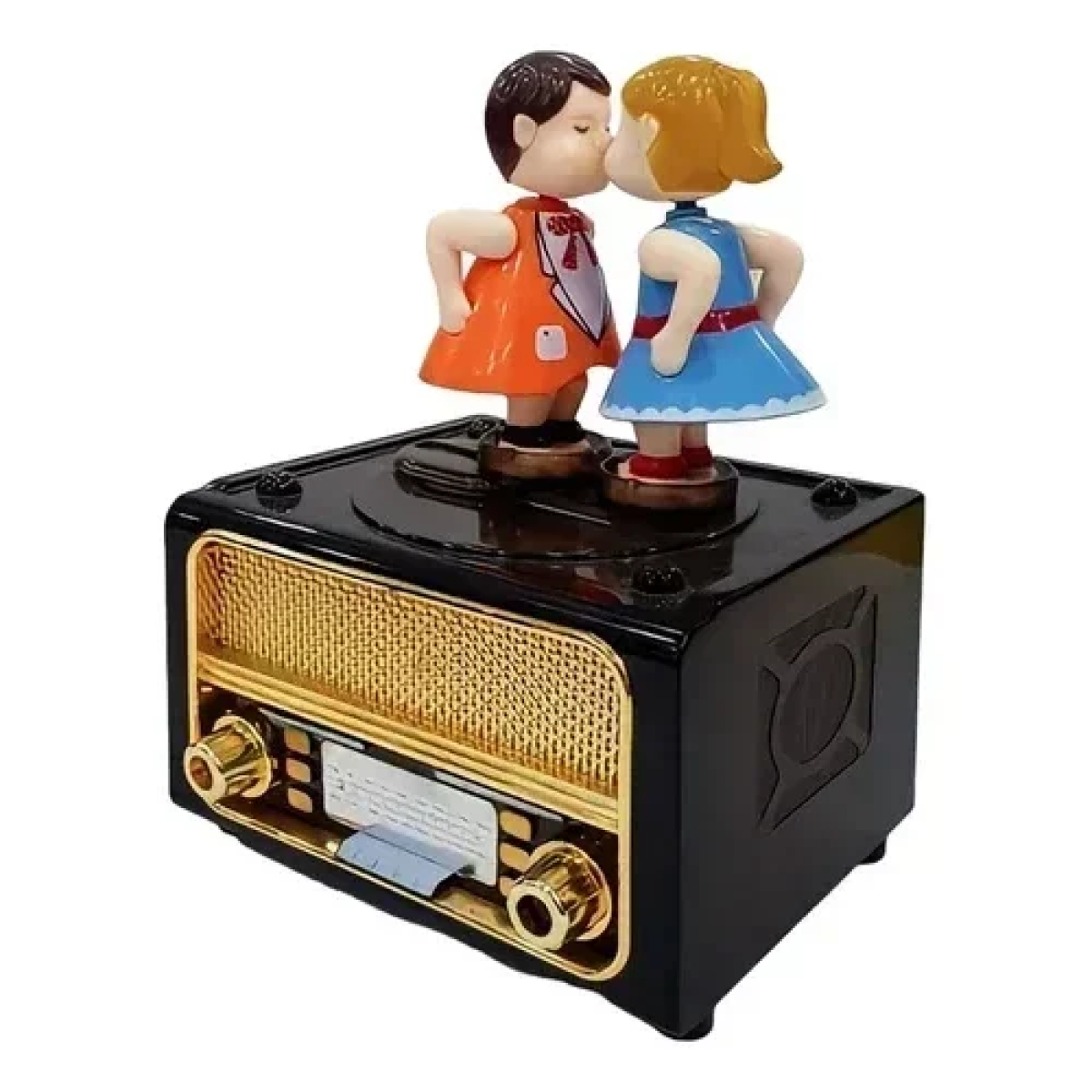 Διακοσμητικό Ραδιόφωνο - Vintage Radio Music Box YL2032 Kiss Edition
