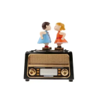 Διακοσμητικό Ραδιόφωνο - Vintage Radio Music Box YL2032 Kiss Edition