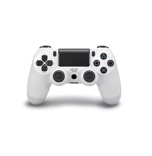 Doubleshock ασύρματο Gamepad για PS4 - λευκό