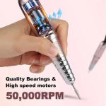 Επαγγελματικός τροχός νυχιών για Manicure & Pedicure SML M21 68W ροζ - Image 5