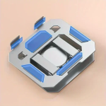 Επιτραπέζια βάση στήριξης tablet για γραφείο - Foldable Metal Holder μαύρη - Image 2